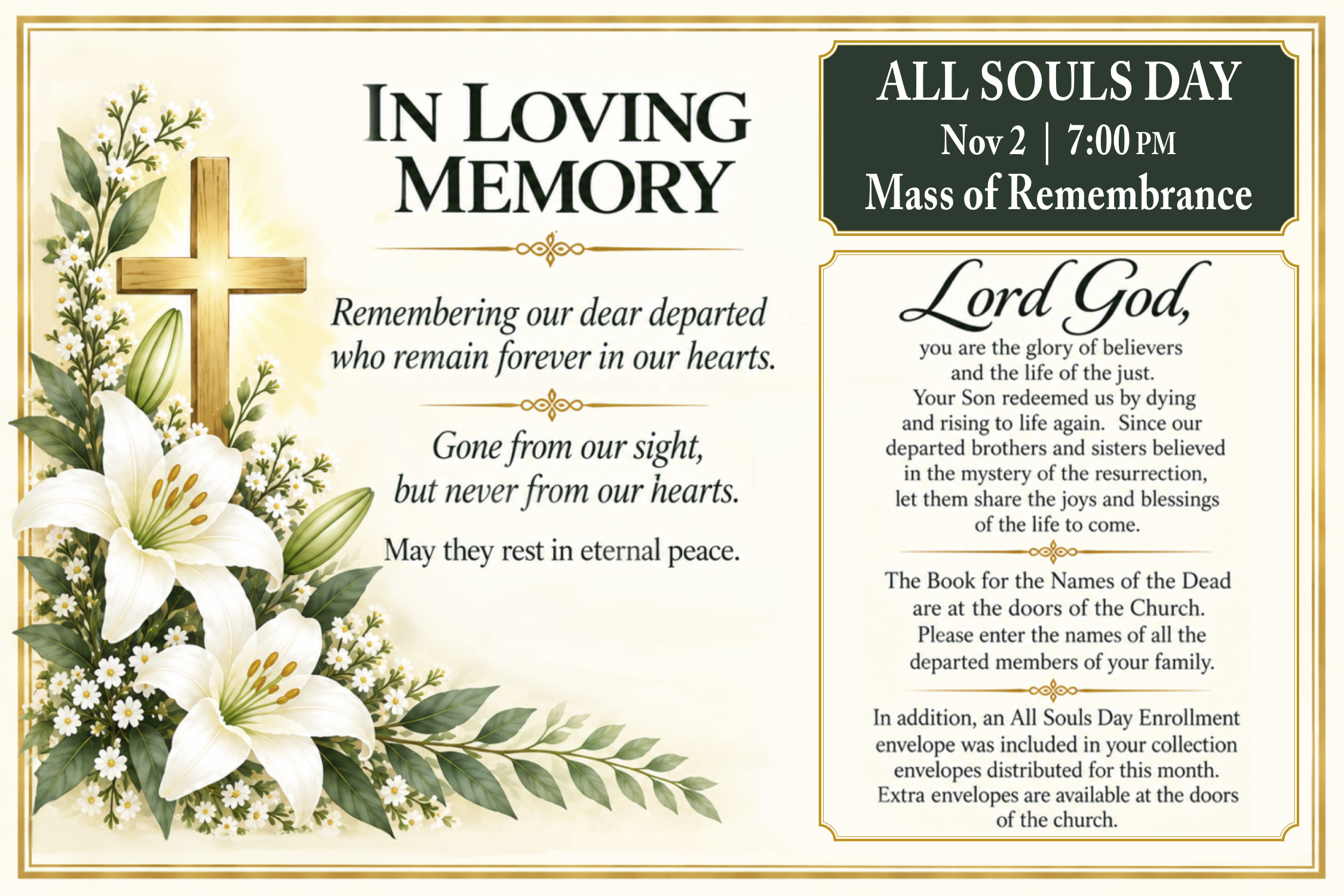 All Souls Day 2026