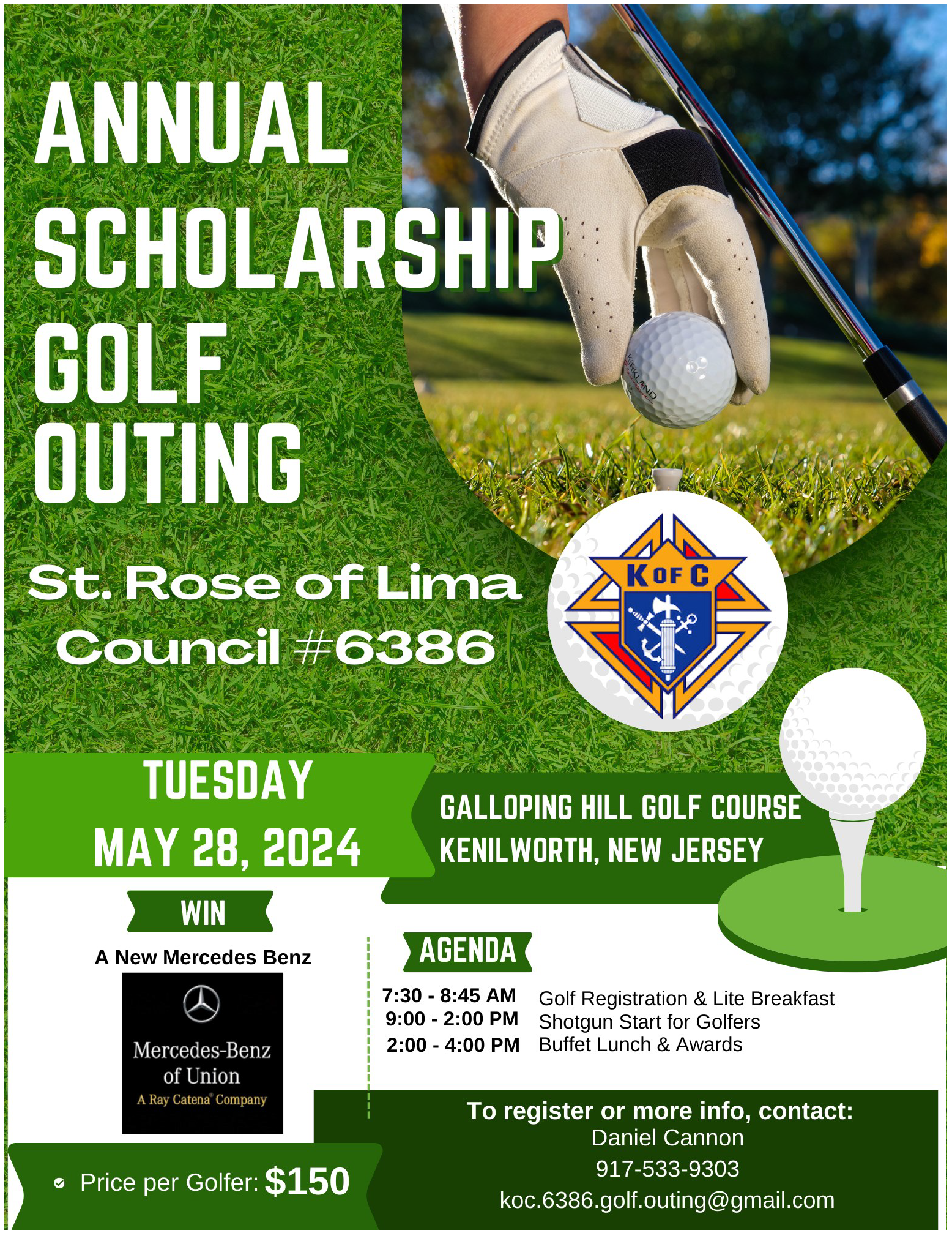 Golf Outing Flyer 2024