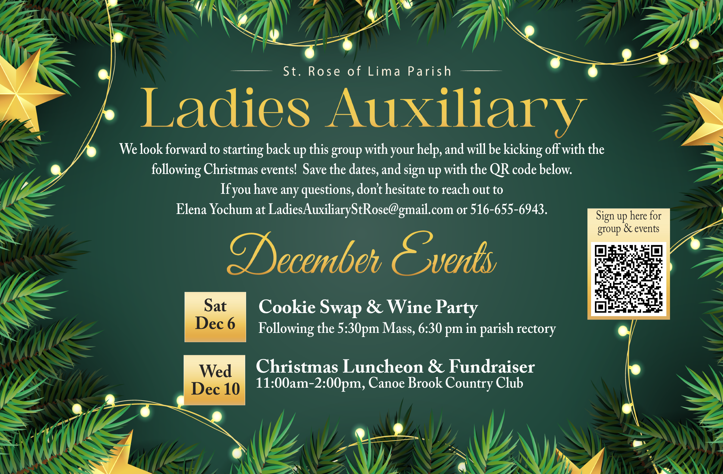 LAUX Christmas Events 2025
