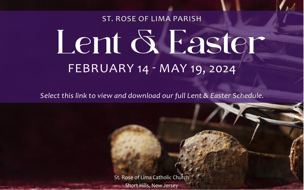 Lent Easter 2024 banner