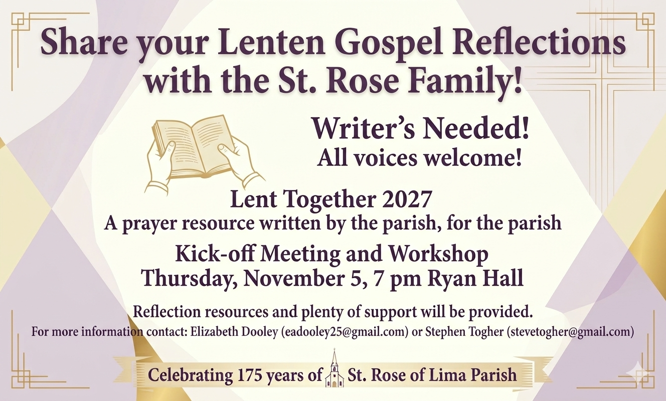 Lent Together Writers Needed