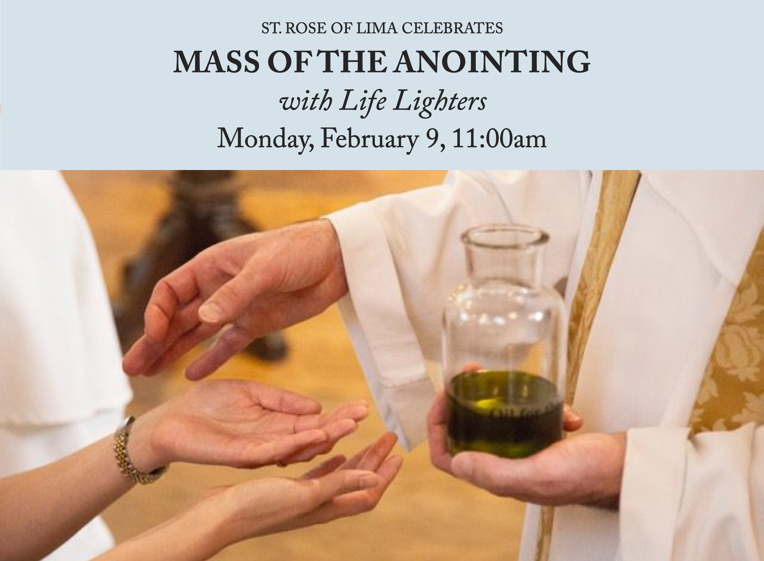 Mass of Anointing Life Lighters 2026