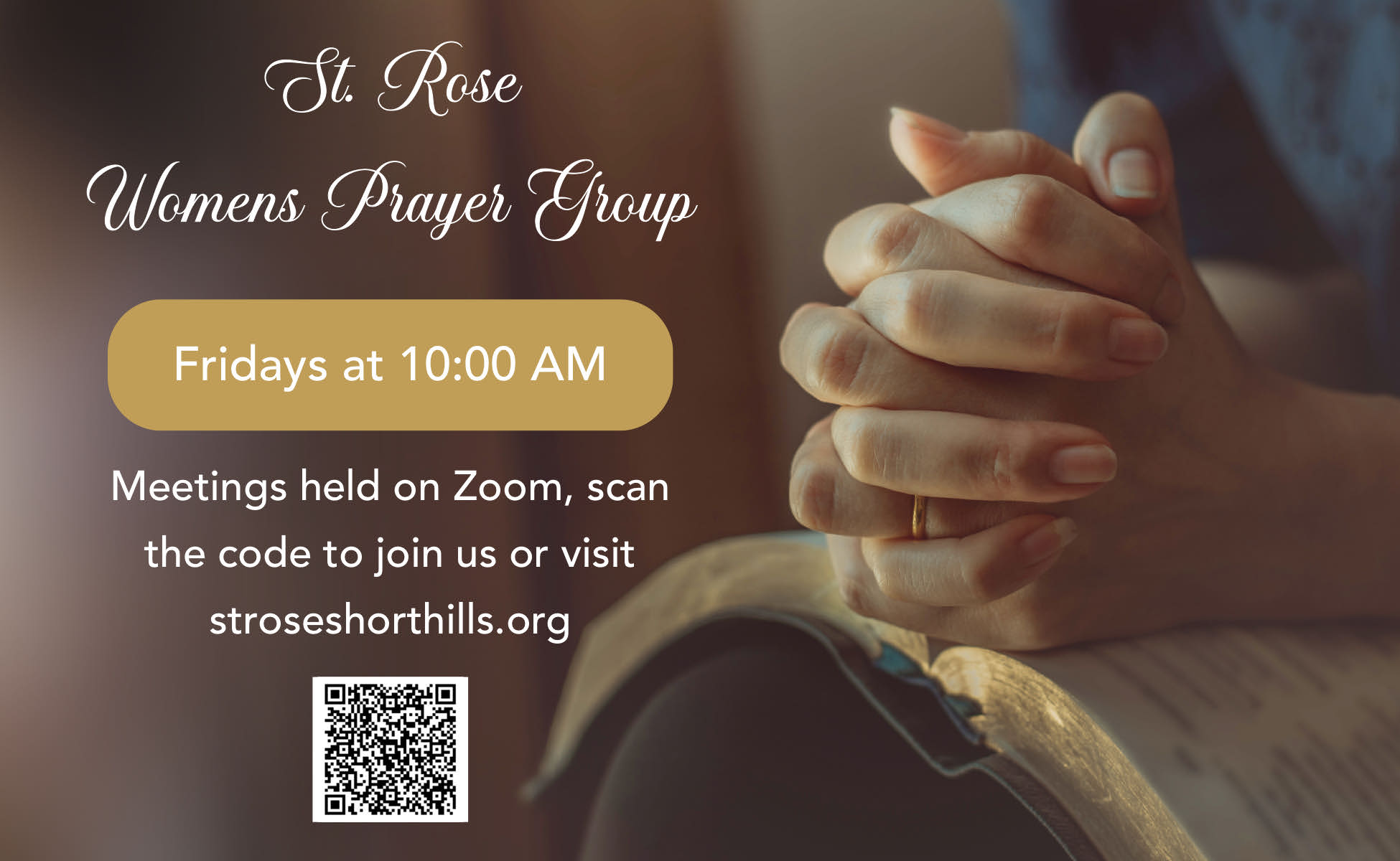 Womens Prayer Group Zoom Web